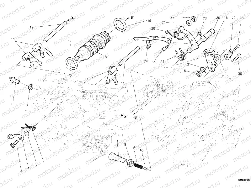 SHIFT CAM - FORK » FRONT SUSPENSION