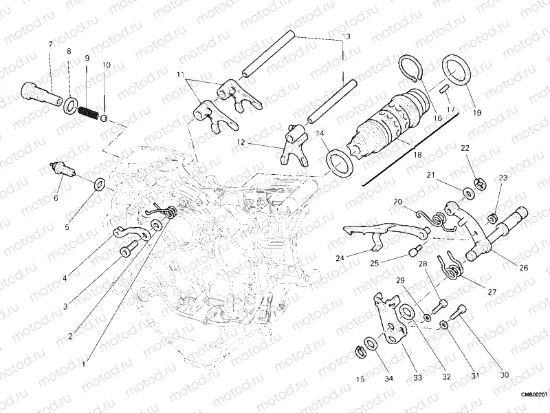SHIFT CAM - FORK » FRONT SUSPENSION