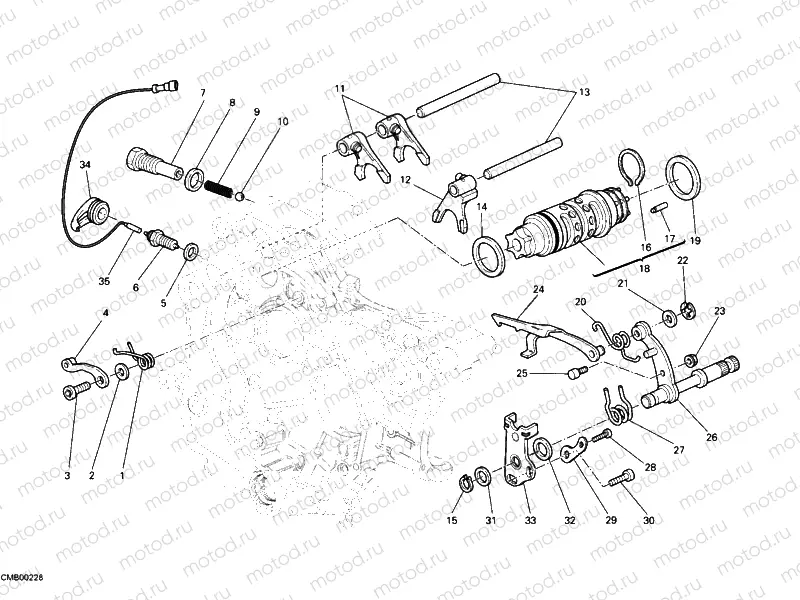 SHIFT CAM - FORK » FRONT SUSPENSION