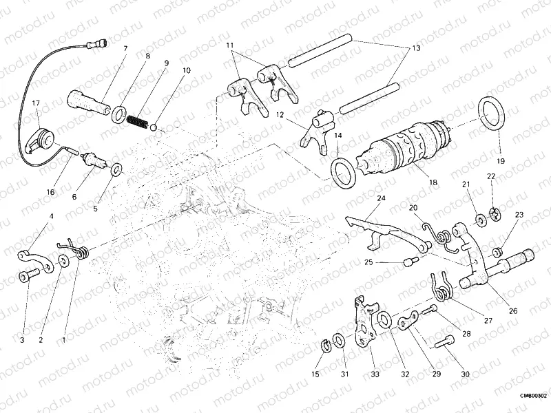 SHIFT CAM - FORK » FRONT SUSPENSION
