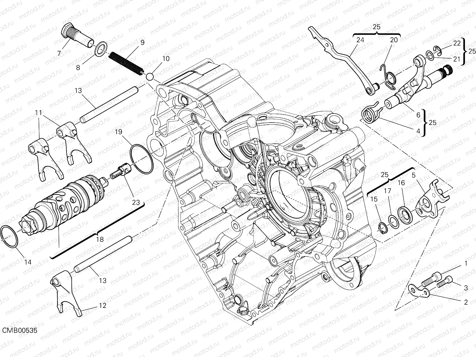 SHIFT CAM - FORK [MOD:DVL1260S]