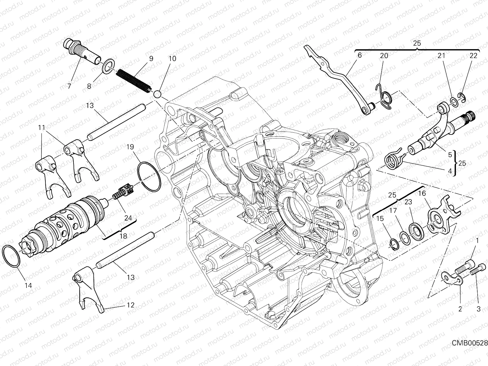 SHIFT CAM - FORK [MOD:HYM 950]