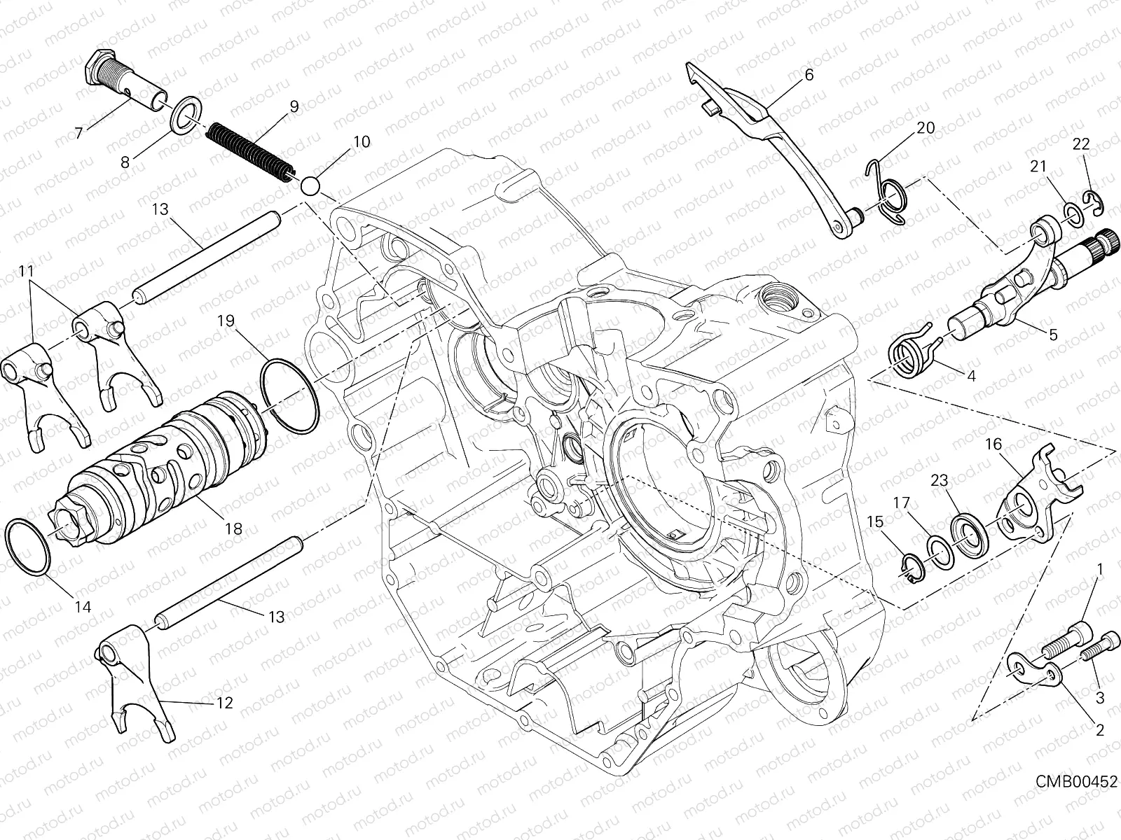 SHIFT CAM - FORK [MOD:M 797]