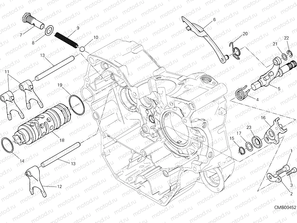 SHIFT CAM - FORK [MOD:SCR800CR]