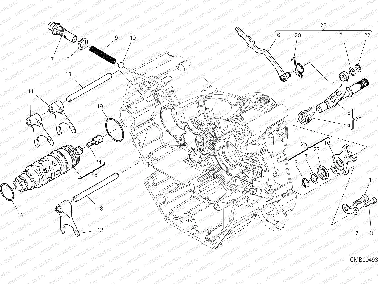 SHIFT CAM - FORK [MOD:SS 939 S]