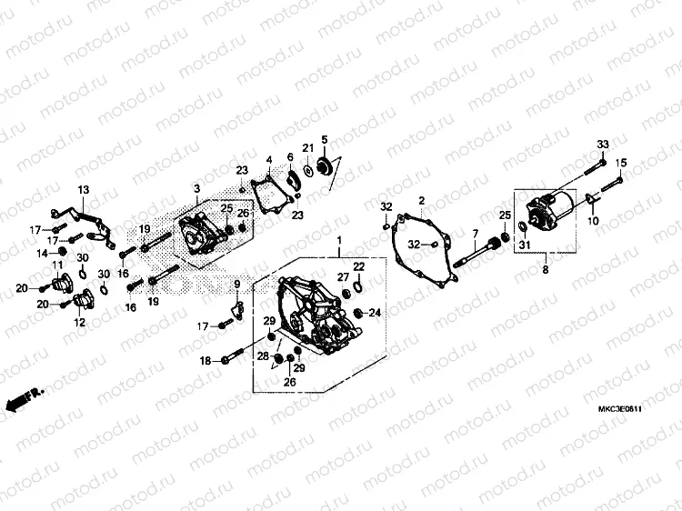SHIFT COVER (DCT)