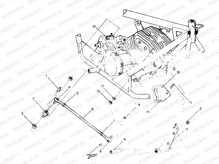 Shift Linkage Assembly (4914761476037A) | Shift Linkage Assembly (4914761476037A)