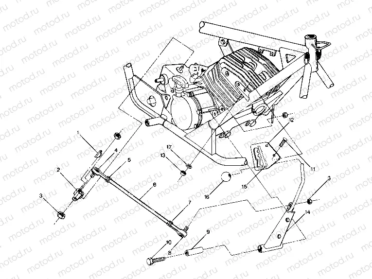 Shift Linkage Assembly (4914771477016A) | Shift Linkage Assembly (4914771477016A)