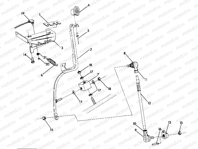 Shift Linkage Assembly (4916341634031A) | Shift Linkage Assembly (4916341634031A)