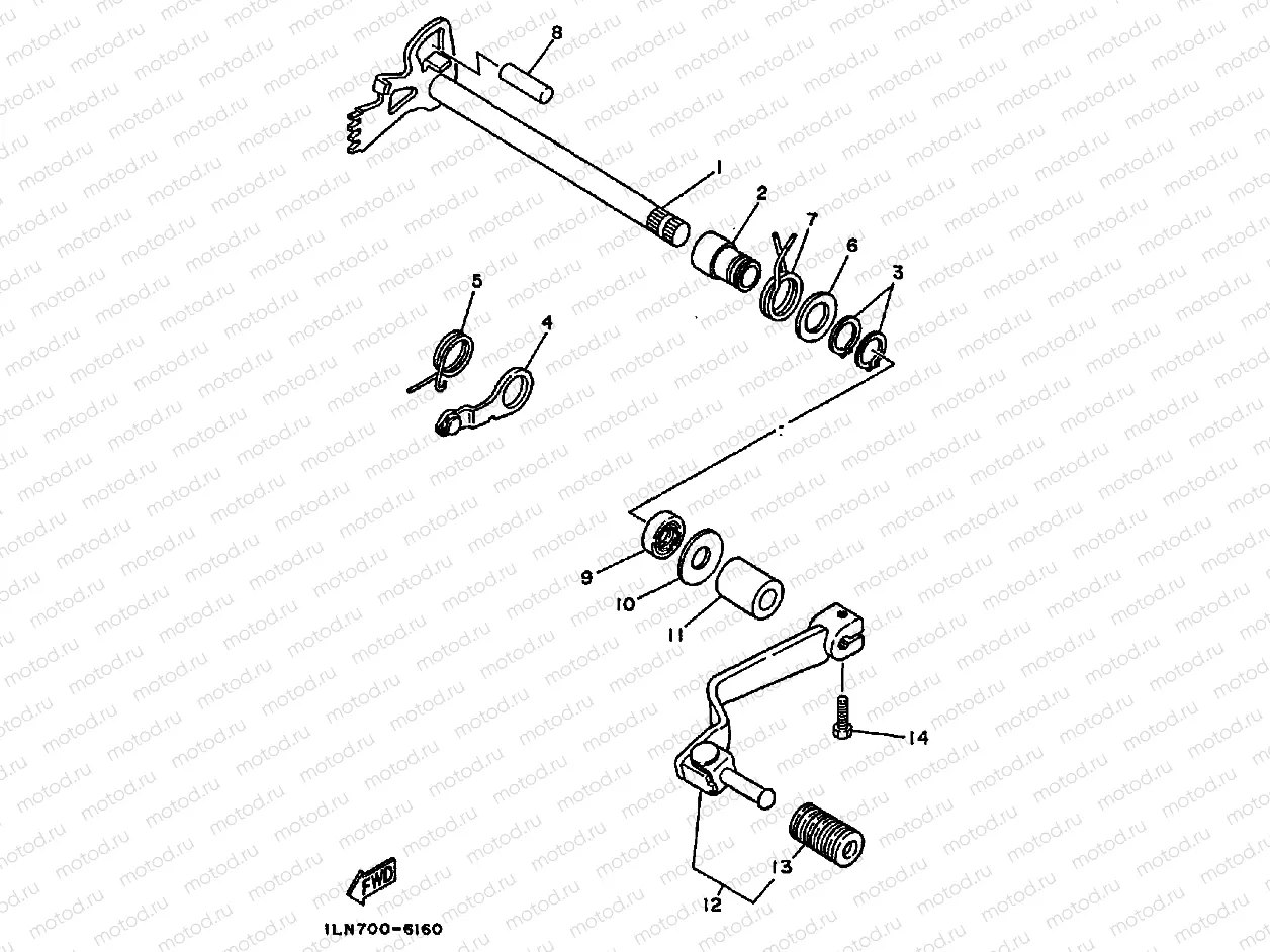 SHIFT SHAFT