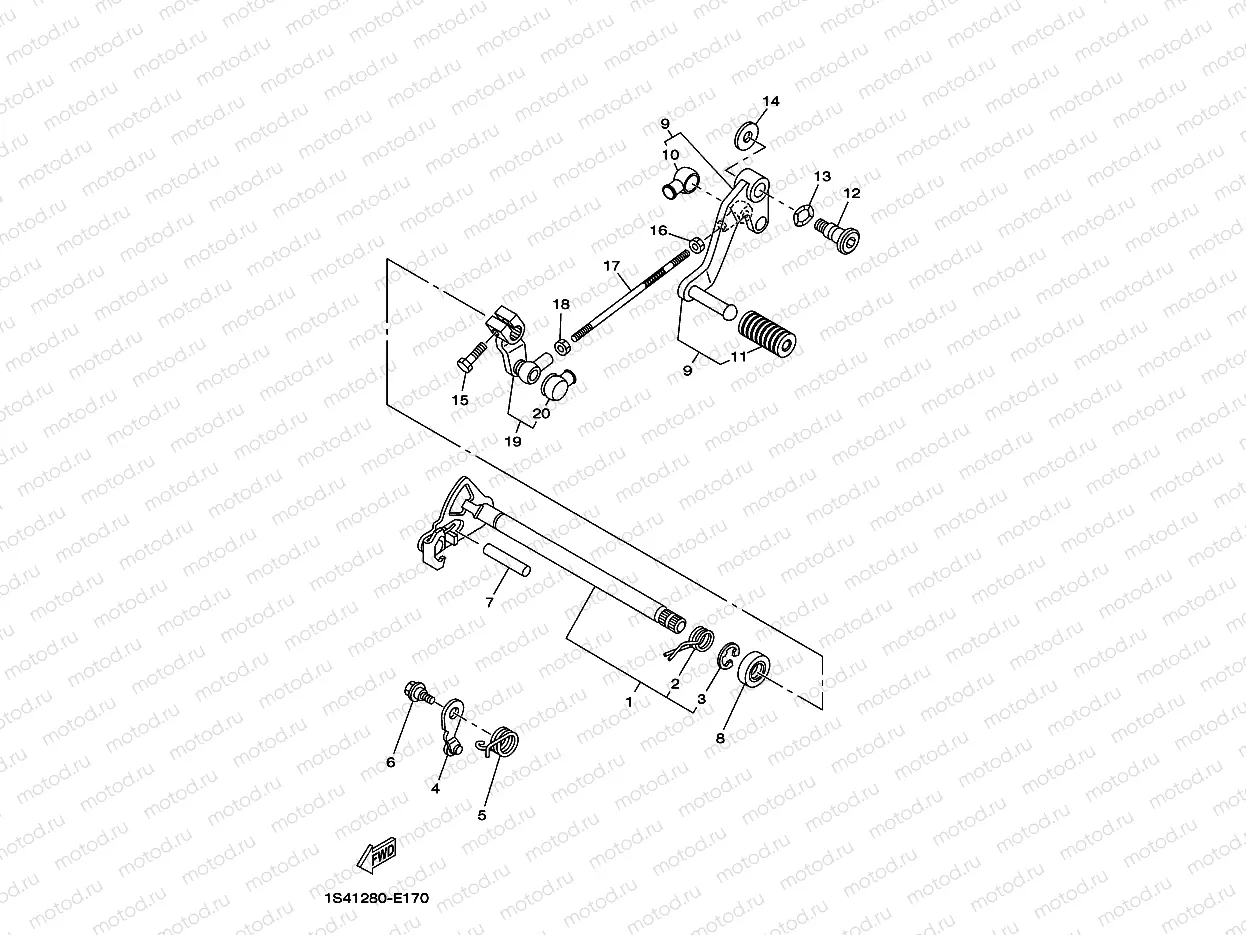 SHIFT SHAFT