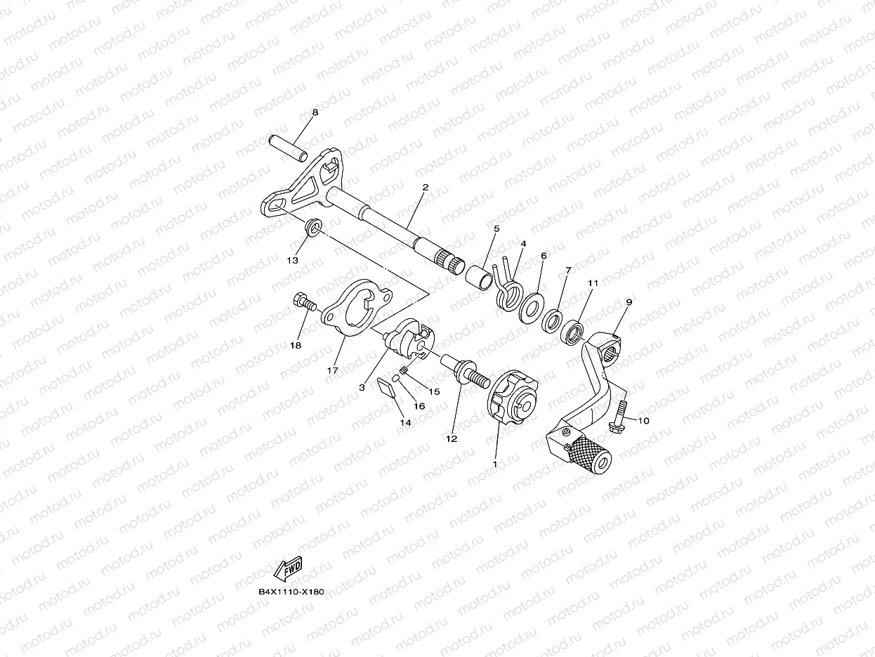 SHIFT SHAFT