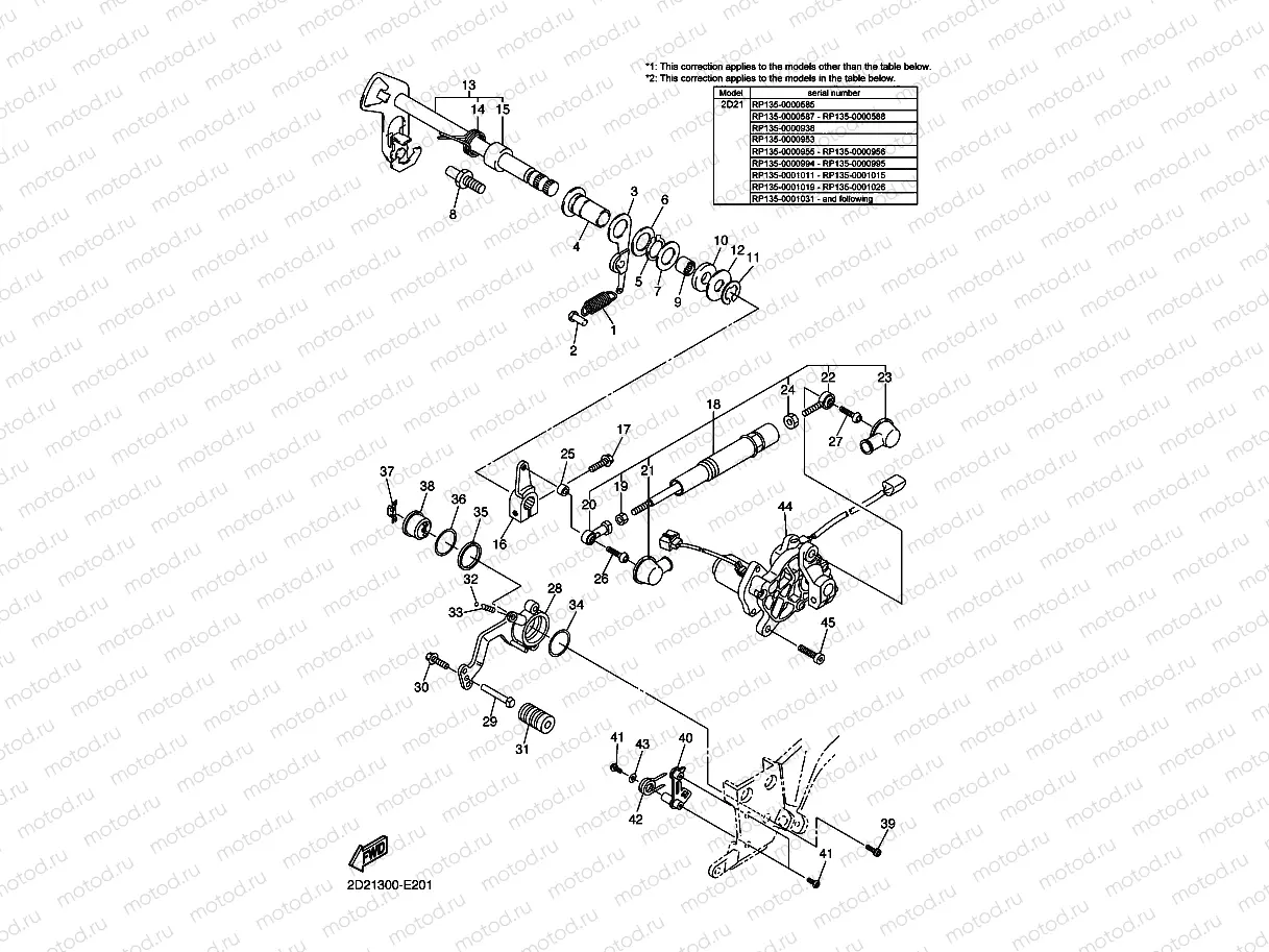 SHIFT SHAFT