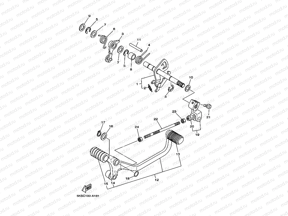 SHIFT SHAFT
