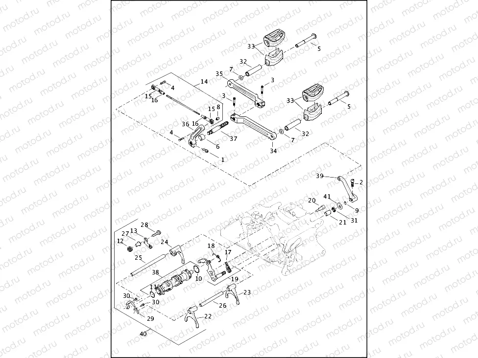 SHIFTER, GEAR (2 OF 2)