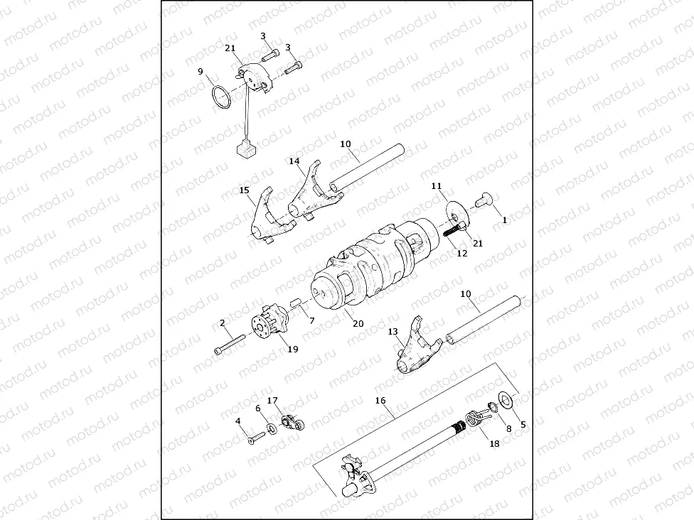 SHIFTER, GEAR