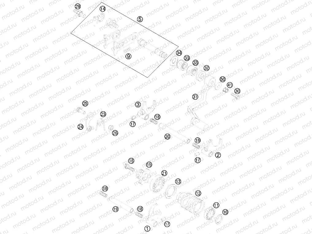 SHIFTING MECHANISM|Engine|34