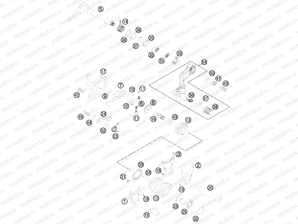 SHIFTING MECHANISM|Engine|34