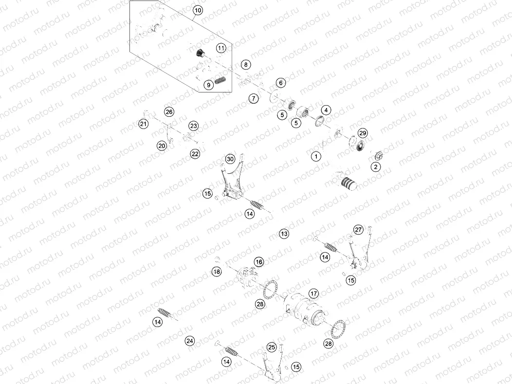 SHIFTING MECHANISM|Engine|34