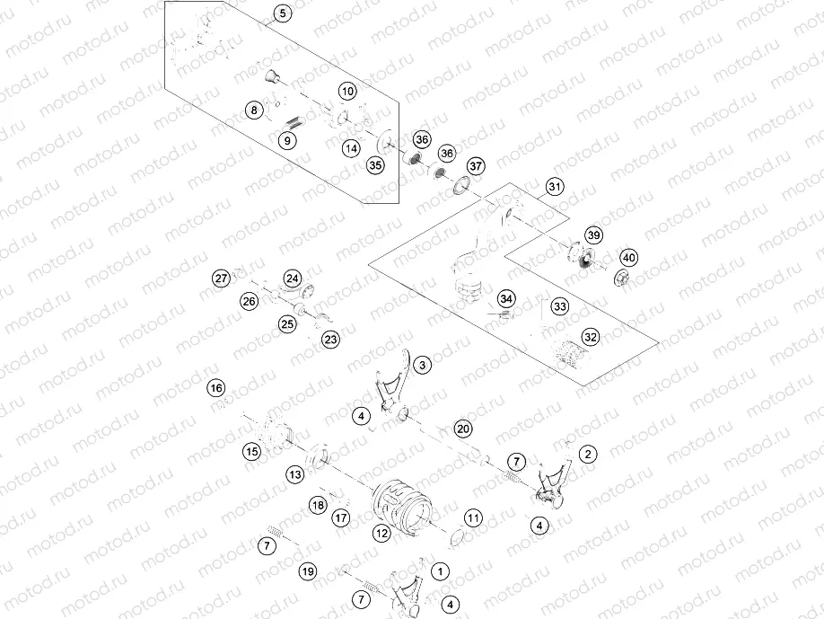 SHIFTING MECHANISM|Engine|34