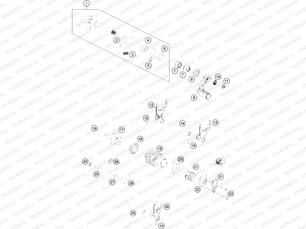 SHIFTING MECHANISM|Engine|34