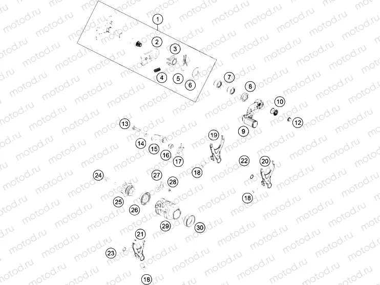 SHIFTING MECHANISM|Engine|34