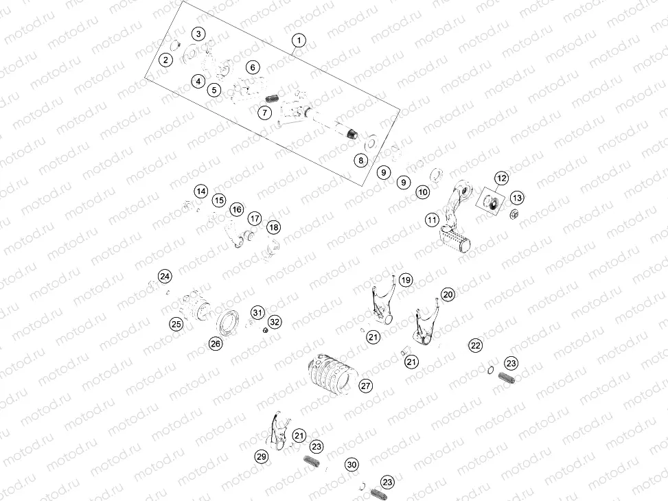 SHIFTING MECHANISM|Engine|34