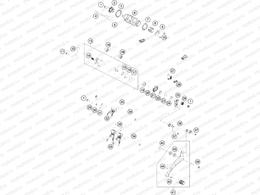 SHIFTING MECHANISM|Engine|34