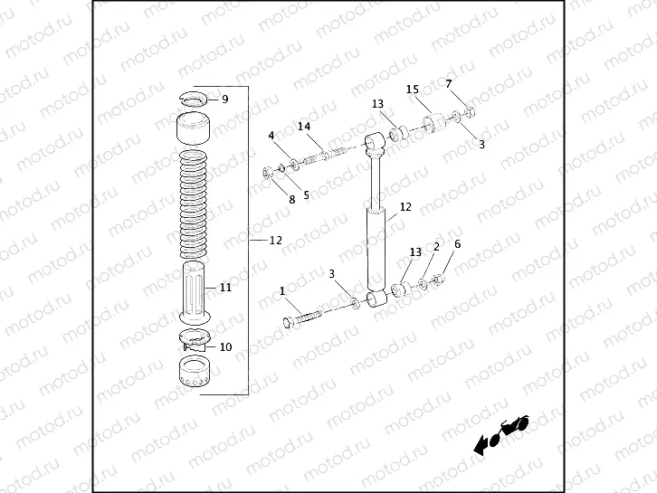 SHOCK ABSORBERS - HYDRAULIC