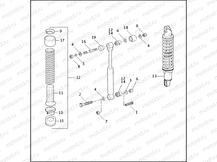 SHOCK ABSORBERS - HYDRAULIC