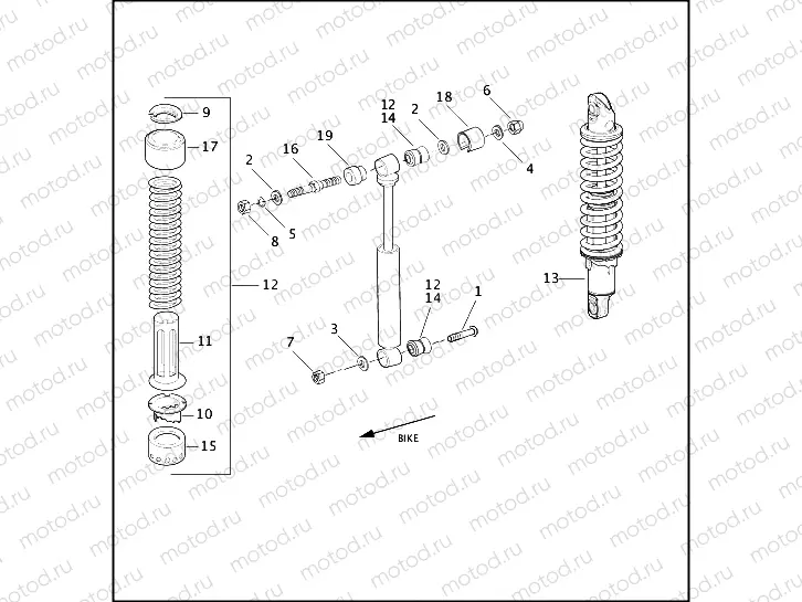 SHOCK ABSORBERS - HYDRAULIC