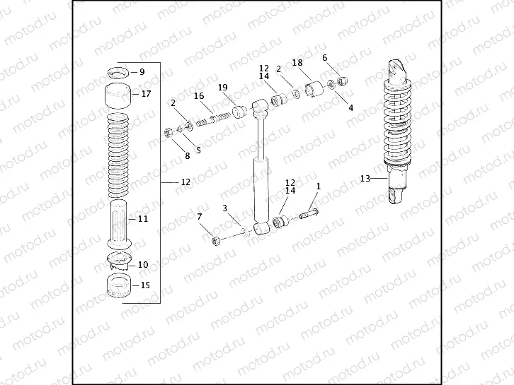 SHOCK ABSORBERS - HYDRAULIC