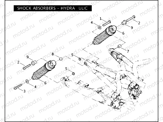 SHOCK ABSORBERS - HYDRAULIC