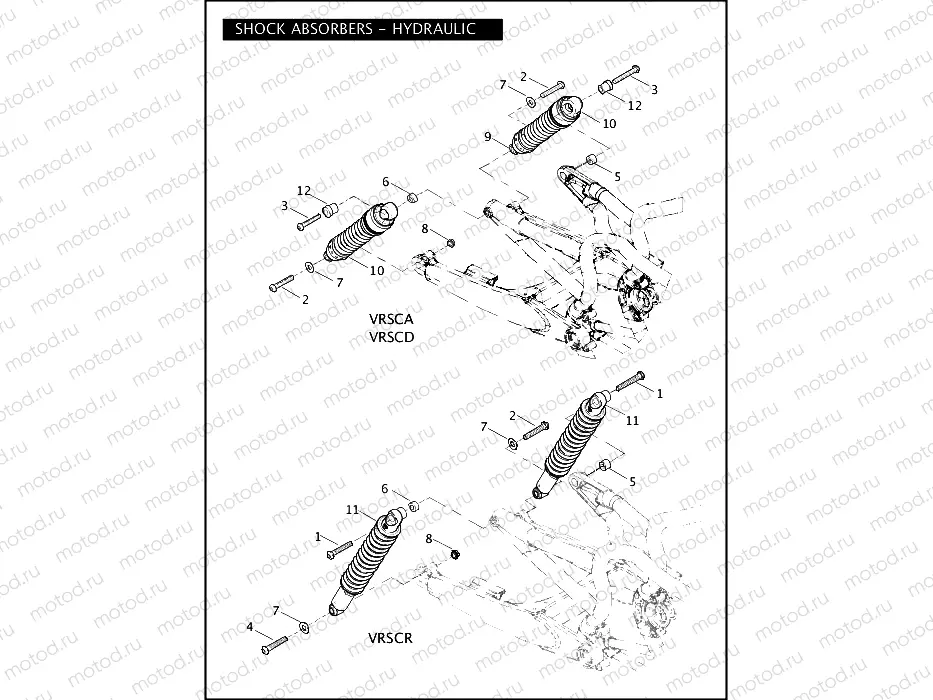 SHOCK ABSORBERS - HYDRAULIC