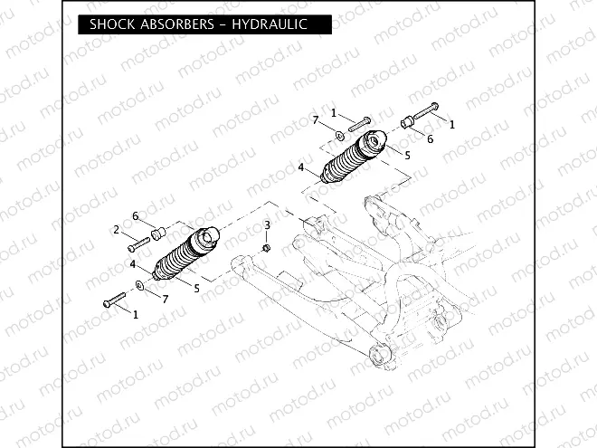 SHOCK ABSORBERS - HYDRAULIC