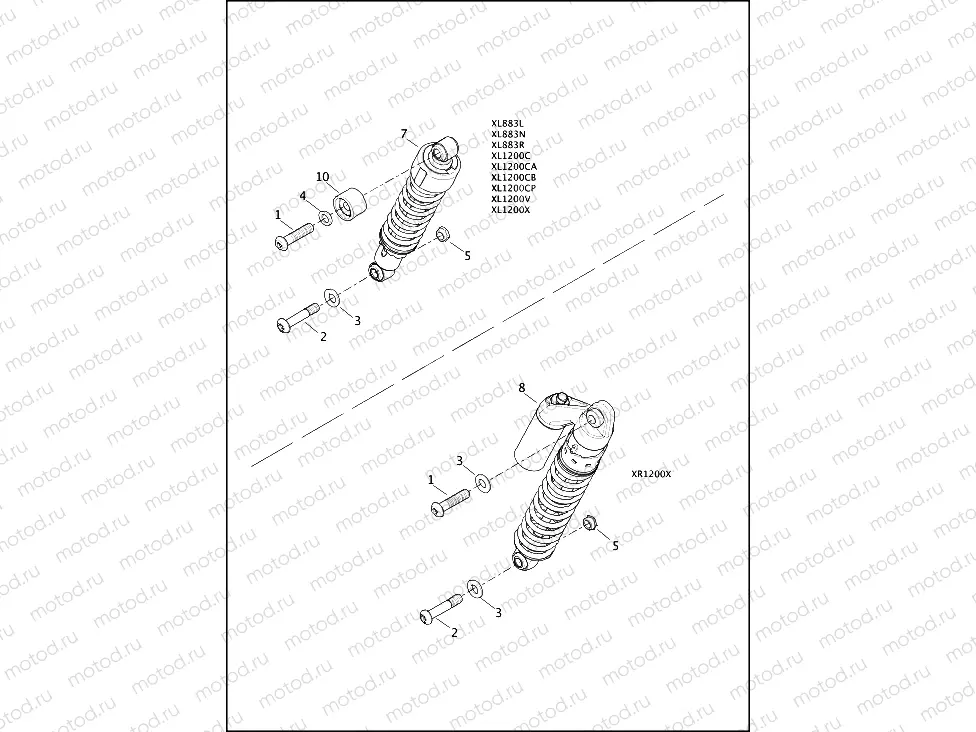 SHOCK ABSORBERS, REAR