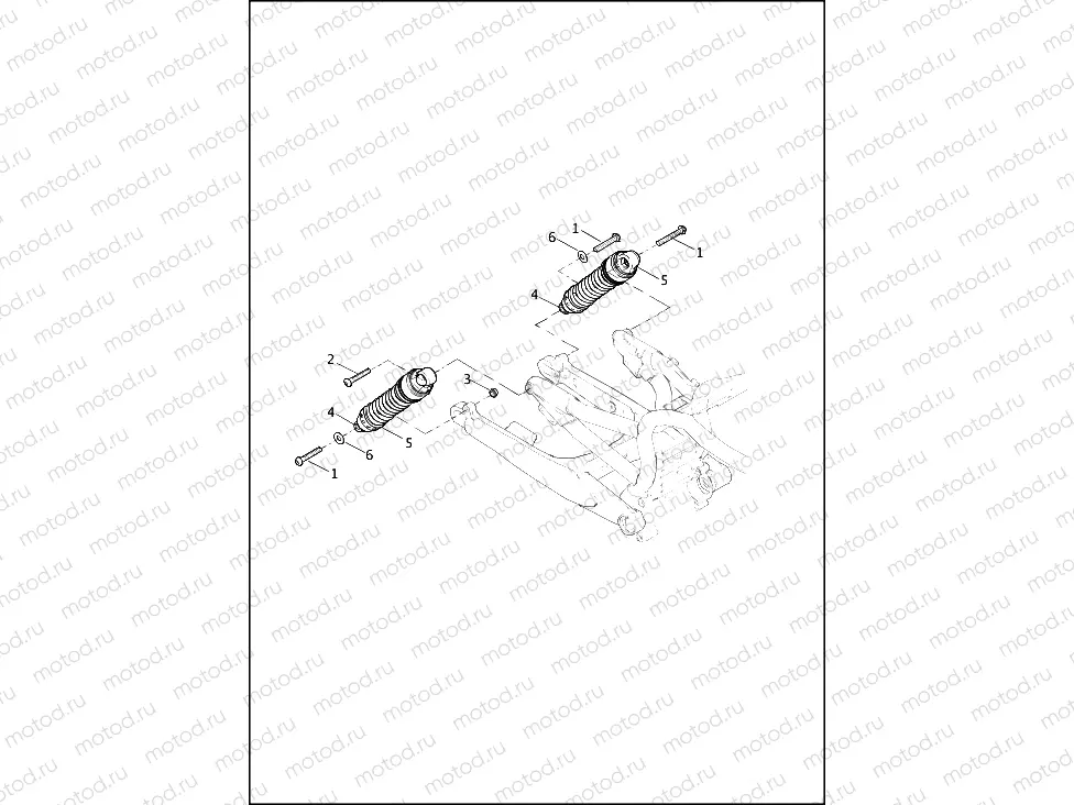 SHOCK ABSORBERS, REAR