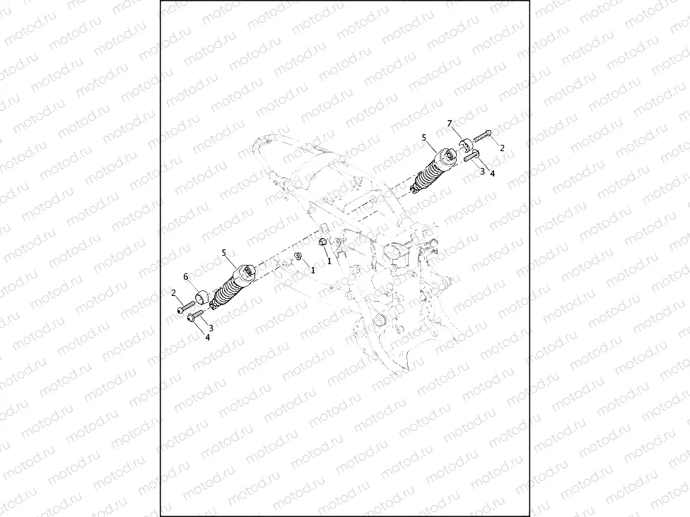 SHOCK ABSORBERS, REAR