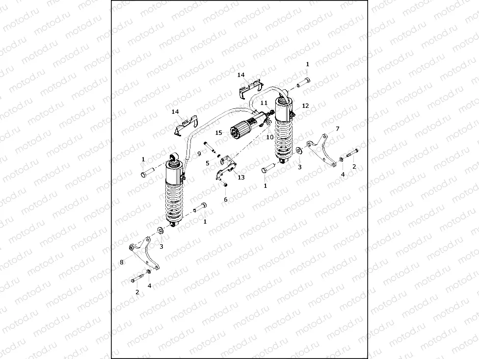 SHOCK ABSORBERS, REAR