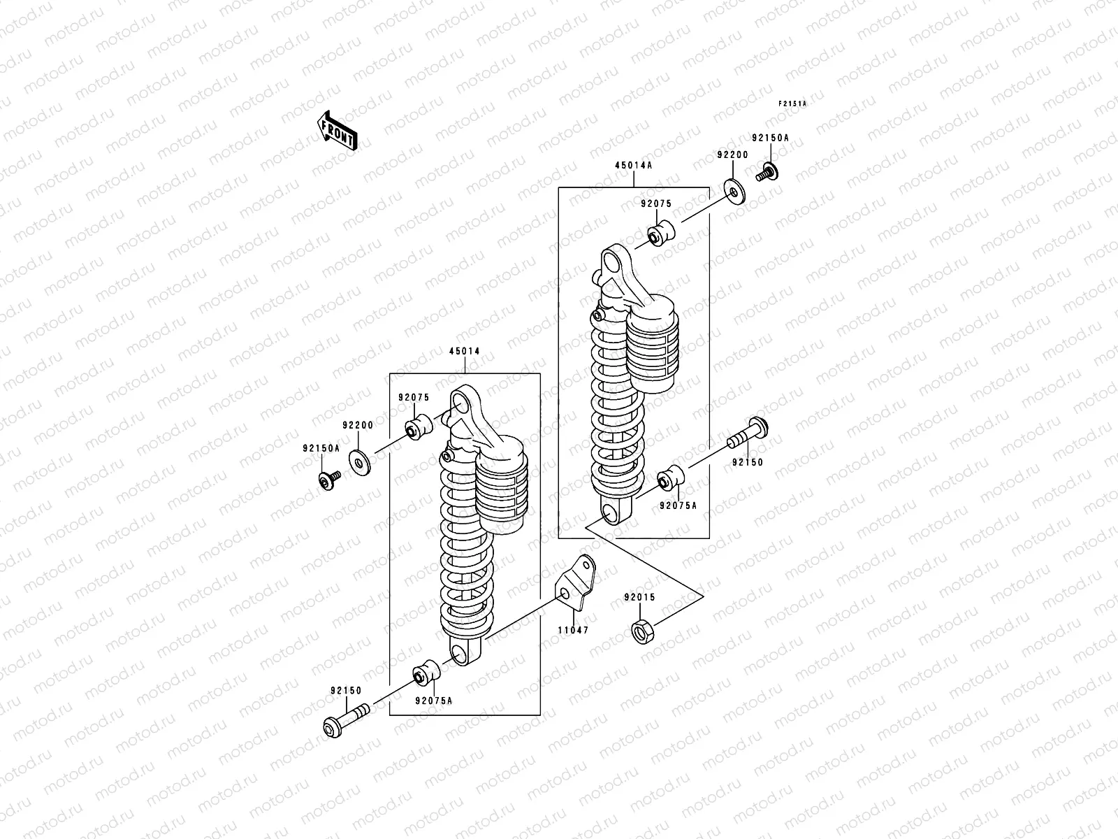 Shock Absorber(ZR750C-038584-)