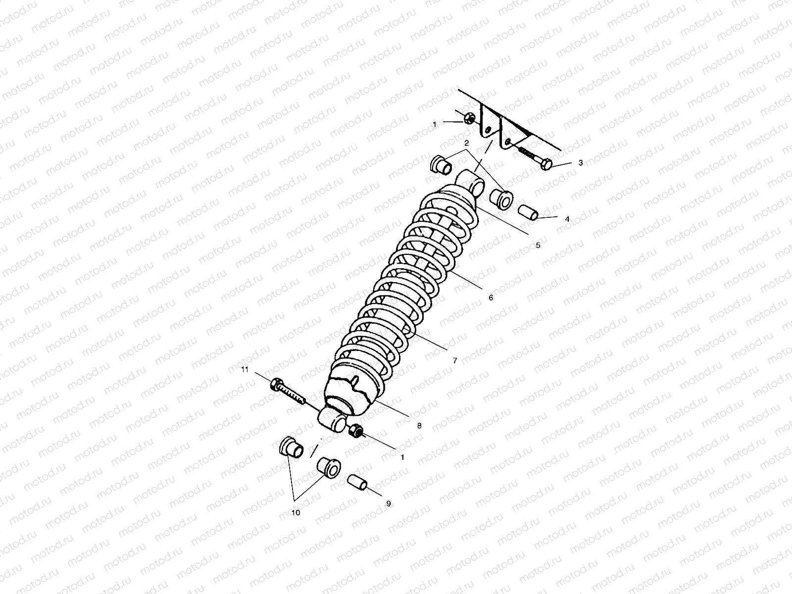 SHOCK MOUNTING - A00BA25CA (4954825482B011) | SHOCK MOUNTING - A00BA25CA (4954825482B011)