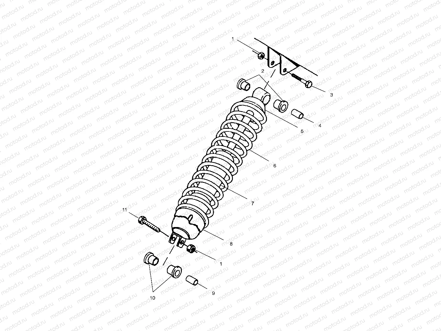 SHOCK MOUNTING - A01CD50AA (4964196419D004) | SHOCK MOUNTING - A01CD50AA (4964196419D004)
