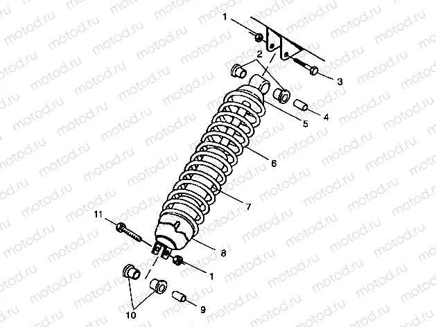 SHOCK MOUNTING - A99CD50AA (4949254925D001) | SHOCK MOUNTING - A99CD50AA (4949254925D001)