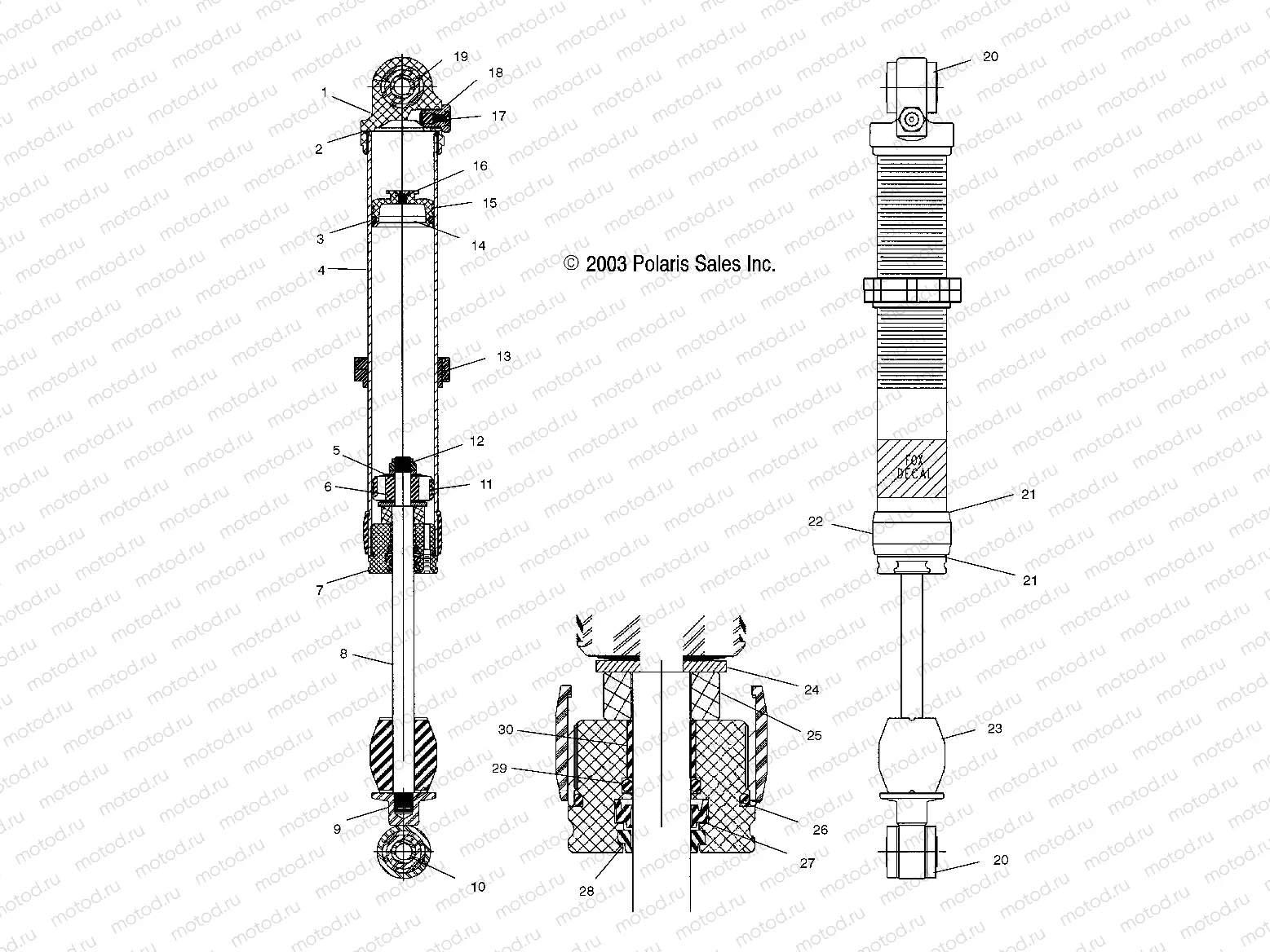 SHOCK | SHOCK, FRONT - A04GJ50AA/AB/AC/AD (4986168616C03)