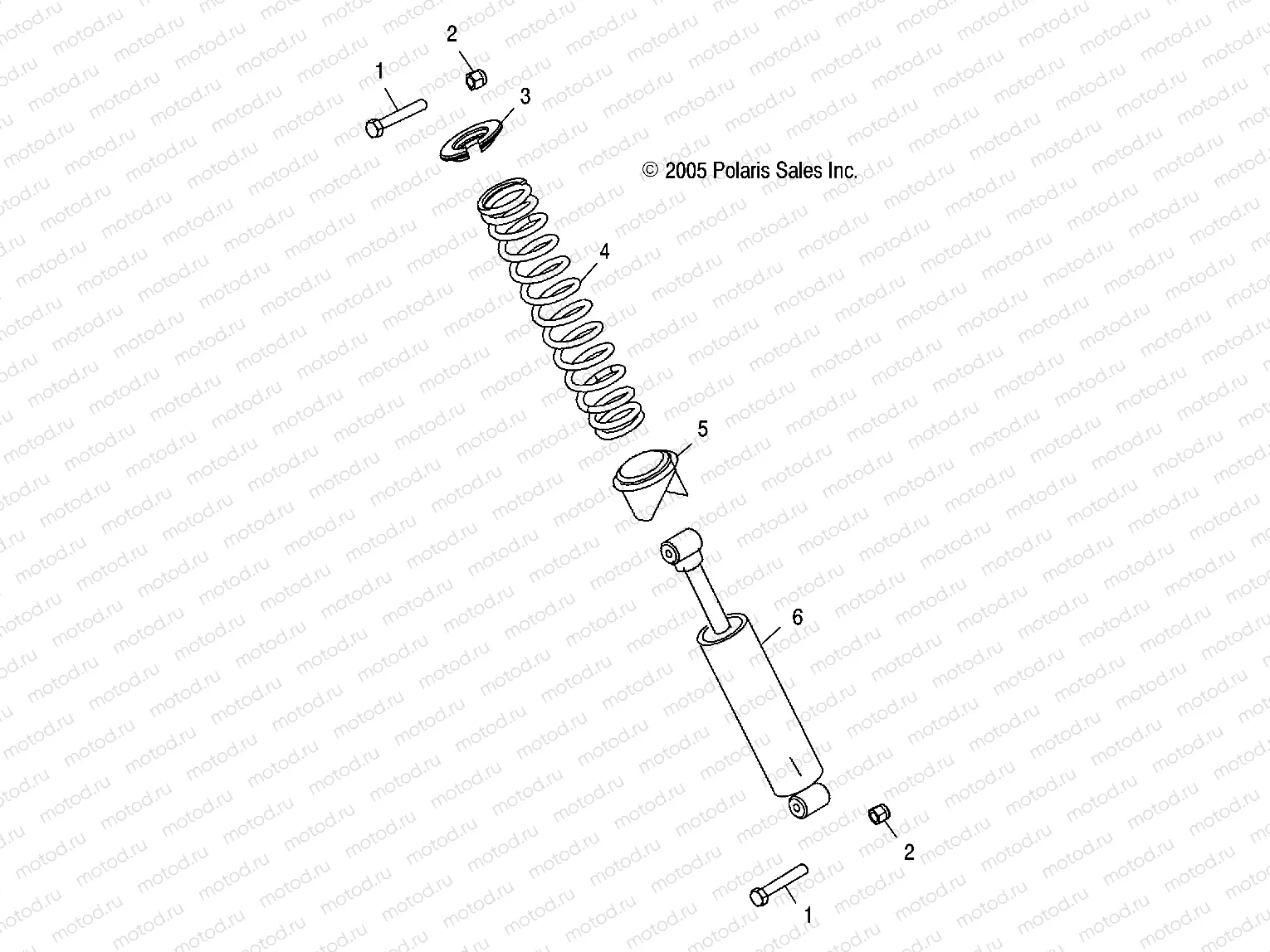 SHOCK | SHOCK, REAR - R07RF68AD/AF (4999202259920225C10)