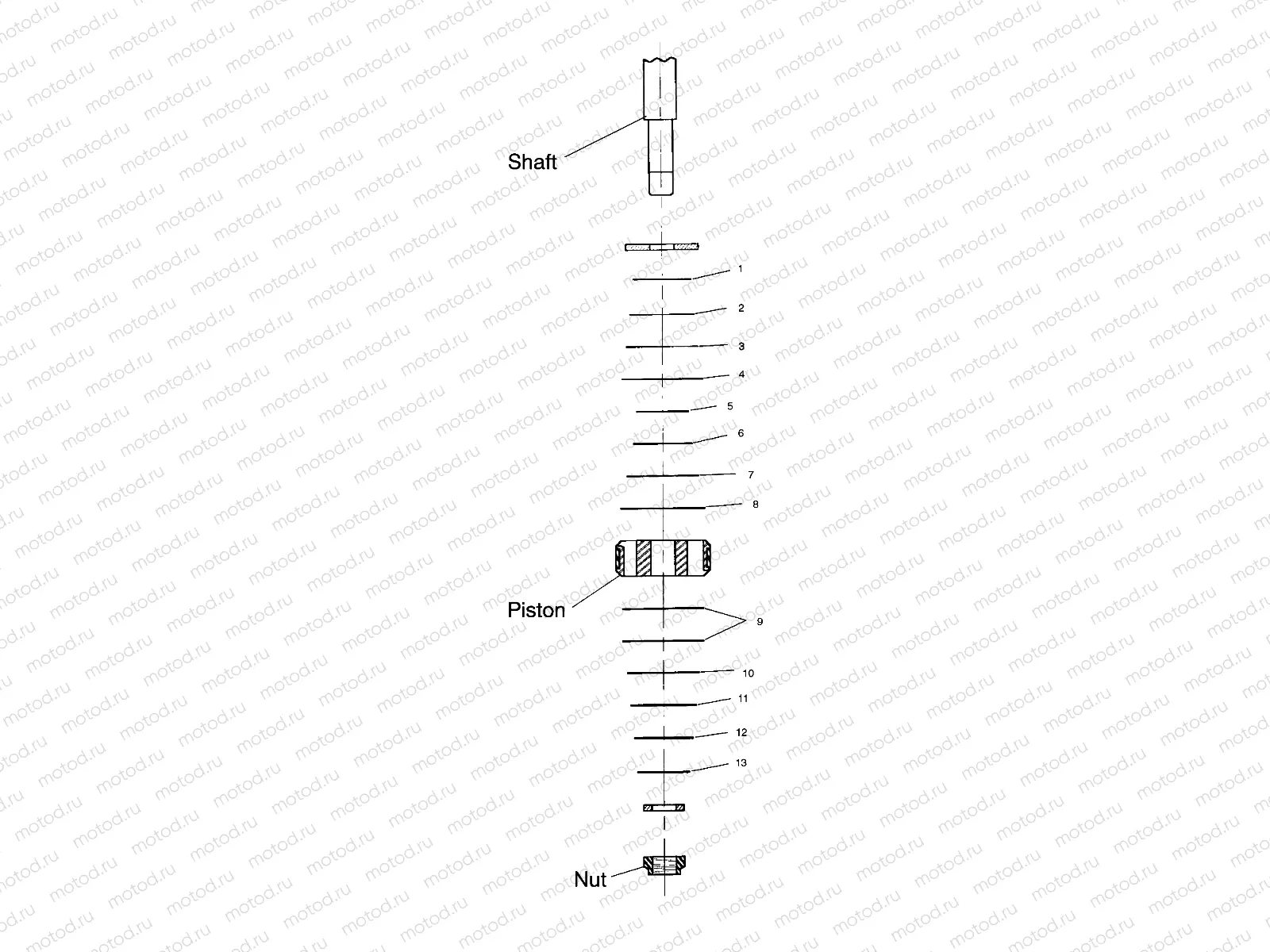 SHOCK VALVING - A01BA50AA (4963716371C012) | SHOCK VALVING - A01BA50AA (4963716371C012)