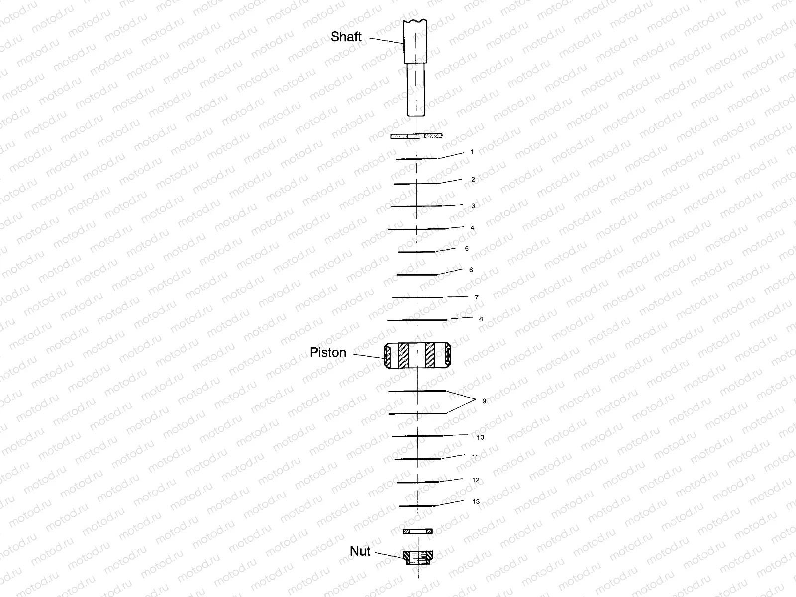 SHOCK VALVING - A02BA38CA (4969936993C05) | SHOCK VALVING - A02BA38CA (4969936993C05)