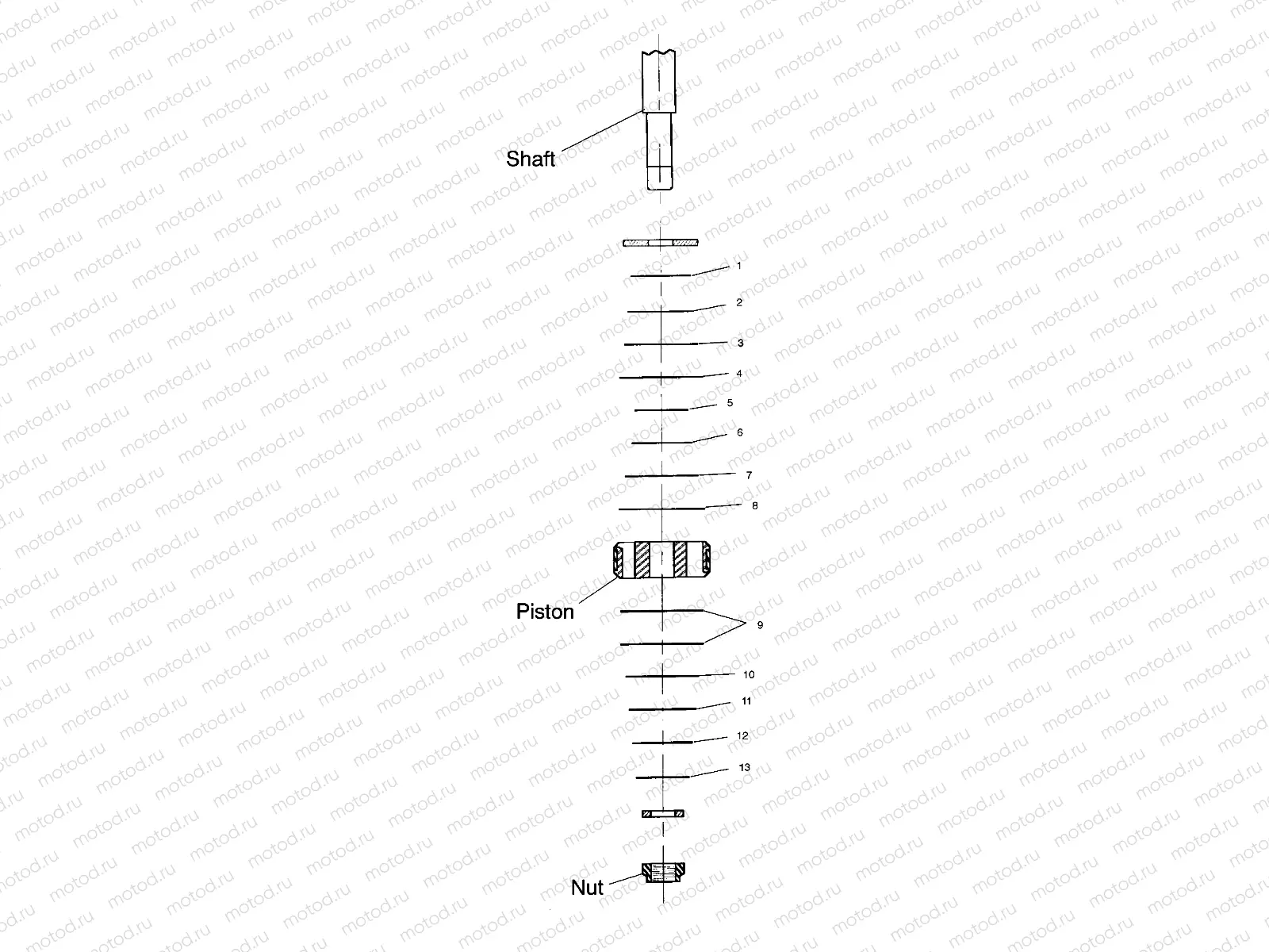 SHOCK VALVING - A02BG50AA/AC (4970027002C12) | SHOCK VALVING - A02BG50AA/AC (4970027002C12)