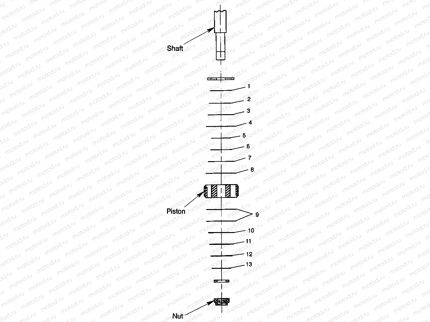 SHOCK VALVING Sport 400L W98BA38C (4947234723C007) | SHOCK VALVING Sport 400L W98BA38C (4947234723C007)