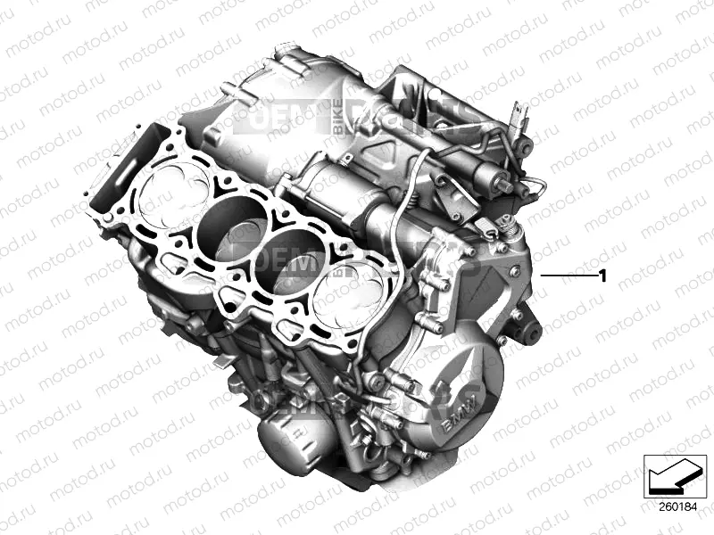 SHORT ENGINE / CYLINDER WITH PISTONS SHORT ENGINE / CYLINDER WITH PISTONS